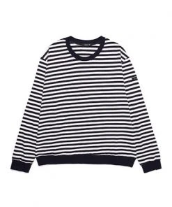 [DXOH] Seasonless MINIMAL STRIPE SLEEVE [NAVY]