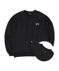 [OY] FW 21 BLOCK NECK STRING MTM-BLACK Best Sellers