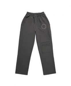 Best Sellers [DXOH] Seasonless SMILE EMBROIDER PANTS [GREY]
