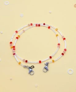 [DEAR PEER] Seasonless CANDY MASK STRAP Circle_CORAL