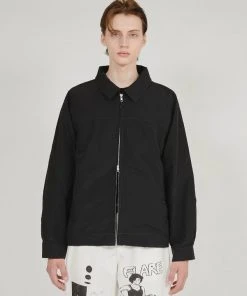 [FLAREUP] Winter 21 Stitch Wind Breaker Jacket - Black (FU-028) Best Sellers