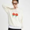 Best Sellers [WONDER VISITOR] FW 21 Logo Applique Sweatshirt [Ivory]