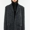 [ANOTHER YOUTH] Winter 21 Perm Hair Daddy Blazer - Grey