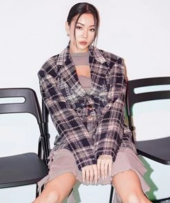 [BABLETWO] FW 21 X Kyla Corste Wool Jacket (NAVY)