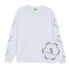[OY] Winter 21 ROUND LOGO LONG SLEEVE-WHITE Best Sellers