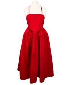 [CODE SHION] Winter 21 Gather Dress [red] Best Sellers