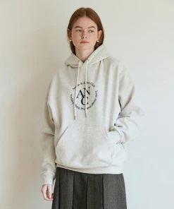 [ANEDIT] Winter 21 ANC Logo Hoodie_OAT Best Sellers