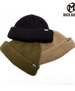 [MACK BARRY] Seasonless BULKY SHORT BEANIE