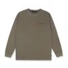 [DUCKDIVE] FW 21 Logo Long Sleeve T-shirt Brown