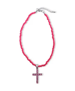 [INNOCENT FLOWER] Seasonless PINK CROSS