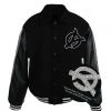 [OY] Winter 21 ETHNIC VARSITY JACKET-BLACK Best Sellers
