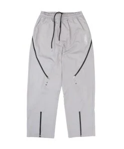 [OY] FW 21 CURVE ZIPPER PANTS-GREY Best Sellers