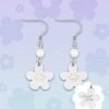 Best Sellers [ALMOSTBLUE] Seasonless SMILE FLOWER EARRING