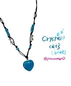 [PINCUNOMARU] Seasonless Crystal Cat¡¯s (blue)