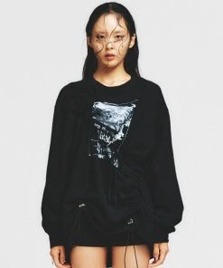 Best Sellers [ROSEAPPLE] FW 21 213-STRING SEASON GRAPHIC LONG-SLEEVE
