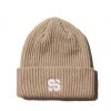 SLEEPYS SLIP [SLEEPY SLIP] Seasonless SS LOGO BEIGE BEANIE