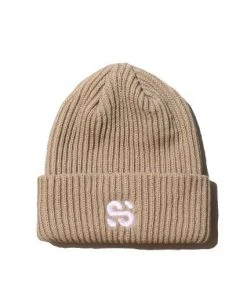 SLEEPYS SLIP [SLEEPY SLIP] Seasonless SS LOGO BEIGE BEANIE