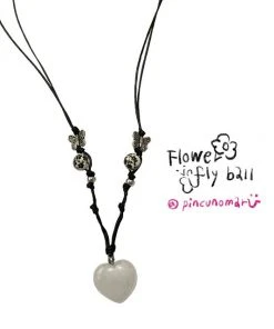 [PINCUNOMARU] Seasonless Flower Fly Ball Black