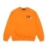 Best Sellers [DUCKDIVE] FW 21 Melting Basic Logo Sweatshirt Orange