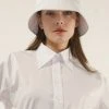 [CABEZA] Seasonless Signature Bucket Hat_White