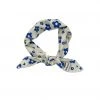 [BUTTERFLIES IN STUMMY] Seasonless Flower Scarf (blue)
