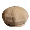 SLEEPYS SLIP [SLEEPY SLIP] Seasonless SIGNATURE BEIGE NEWSBOY CAP