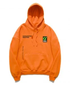 [C ROUTINE] FW 21 C-ROUTINE MARKER HOOD-ORANGE Best Sellers