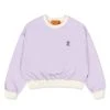 [DUCKDIVE] FW 21 Spade Cropped Sweatshirt Lavender Best Sellers