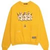 [LIBERE KOREA] FW 21 ANGEL BABIES SWEAT SHIRTS / MUSTARD Best Sellers