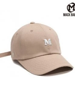 [MACK BARRY] Seasonless VOLUME M LOGO CAP BEIGE