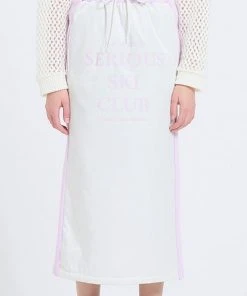 [CRANK] Winter 21 PADDED SWEAT LONG SKIRT_PK