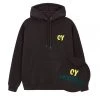 [OY] Winter 21 GOTH LOGO HOODIE-BROWN