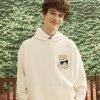 [AQOSTUDIOSPACE] FW 21 AQO OG BEAR HOODIE IVORY