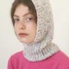 [SINOON] Seasonless MOUSSE KNIT BALACLAVA-CANDY Best Sellers