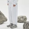 [HAVEOFFDUTY] FW 21 HEAVY WEIGHT SWEATPANTSWHITE-OATMEAL)