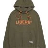 [LIBERE KOREA] FW 21 21 LOGO HOODIE / KHAKI
