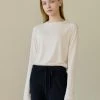 [STEP AROUND] FW 21 SLIM-FIT MODAL BASIC T_CREAM Best Sellers