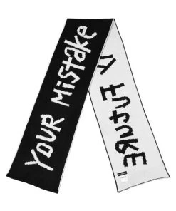 [AJO BY AJO] Seasonless (20) Slogan Muffler [Black] Best Sellers