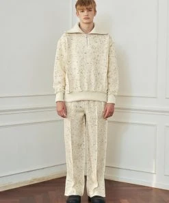 Best Sellers [LECYTO] Winter 21 INSIDE-OUT WOOL KNIT PANTS_[IVORY]