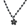 Best Sellers [TWENTYONEAUGUST] Seasonless BLACK DAISY NECKLACE