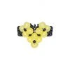[SWINGSET] Seasonless Jelly Heart Beads Ring (Yellow)