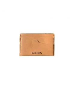Best Sellers [OURDENTITY] Seasonless Handmade Card Wallets Brown