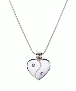 [OD2U] Seasonless YIN YANG SYMBOL NECKLACE_MAGENTA