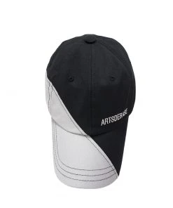 [ARTS DE BASE] Seasonless 14 Oblique Line Cap (G/B)