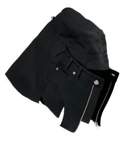 [SURGERY] Seasonless Pants Detail Mask Bucket Hat 'black'