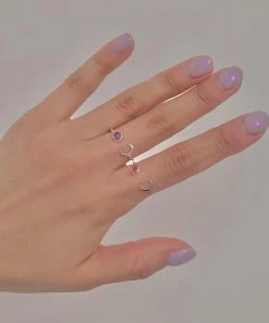 [OD2U] Seasonless SELENE RING_PURPLE