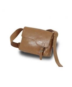 [OURDENTITY] Seasonless Unbalance Mini Bag Light Brown (enamel) Best Sellers