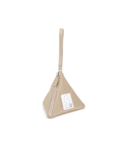 [OURDENTITY] Seasonless Triangle Mini Bag Beige