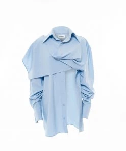 [ARTS DE BASE] FW 21 Draping Cowl Shirt (Sora)