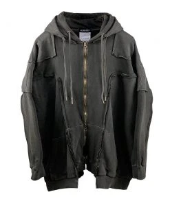 [SURGERY] Seasonless Remake Over Pigment Hood Jacket 'charcoal' Best Sellers